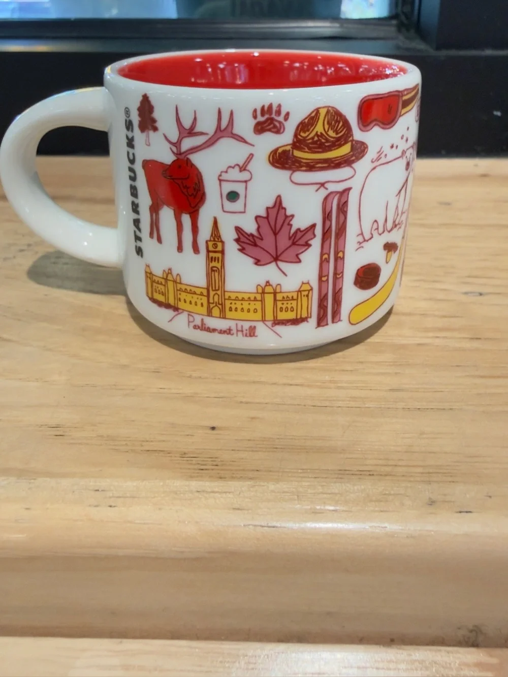 Starbucks “Been There Series” Canada Coffee Mini Mug/Ornament Discontinued